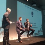 Gabriel Piva, CEO of TP Italy Gabriele Albani, VP of TP Italy and Paolo Righetti, Founder and CEO of GN Research