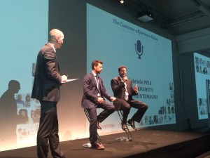 Gabriel Piva, CEO of TP Italy Gabriele Albani, VP of TP Italy and Paolo Righetti, Founder and CEO of GN Research